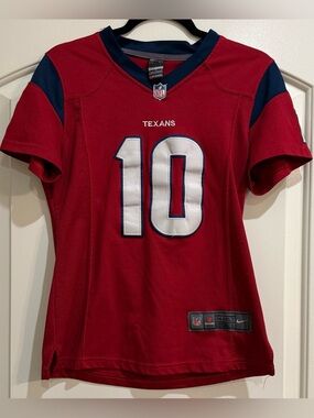 Womens Texans Hopkins No 10 jersey. Size Medium